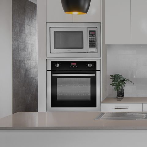 in built microwave oven